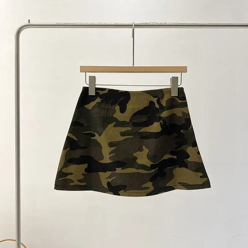 Hot Camo Short Skirt