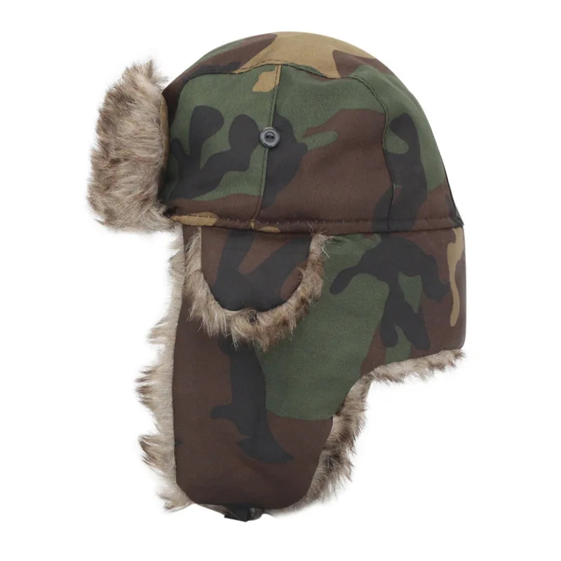 Military Style Russian Aviator Cap