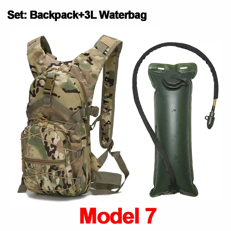 3L Water Bag With Backpack Set