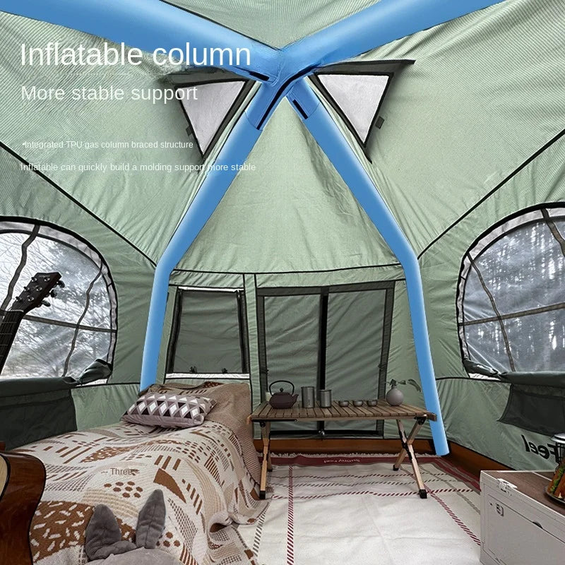 5-8 Person Camping Inflatable Cabin Tent