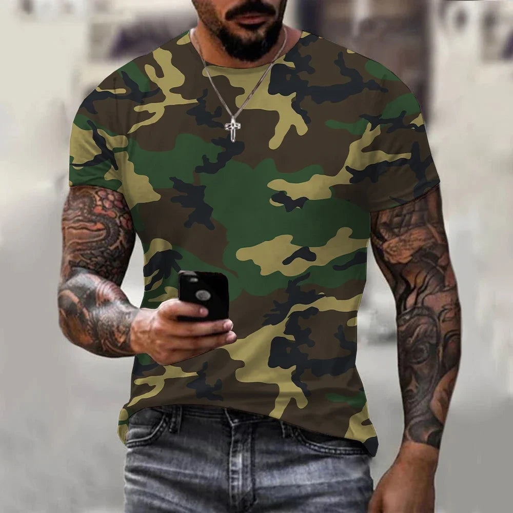 Army Camouflage T Shirt