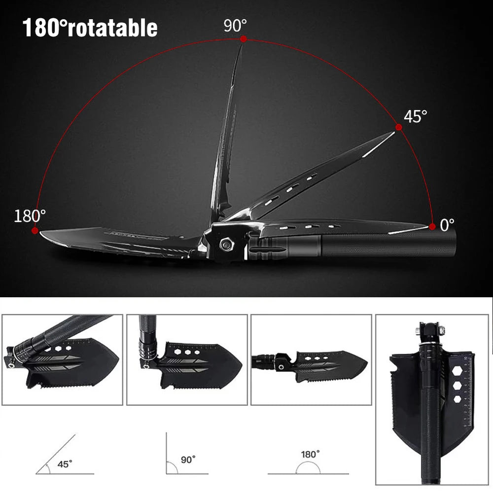 Multifunctional Folding Military Shovel