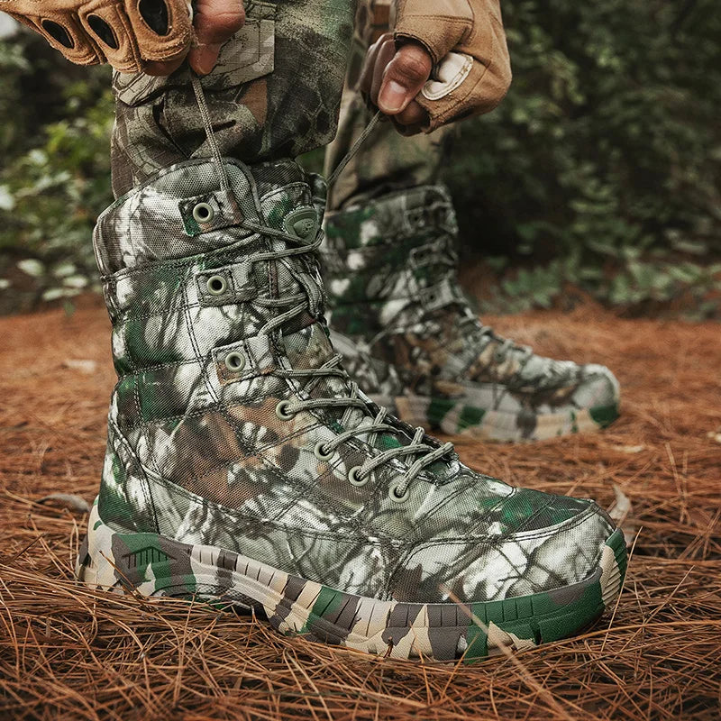 Quality Camouflage Combat Tactical Boots