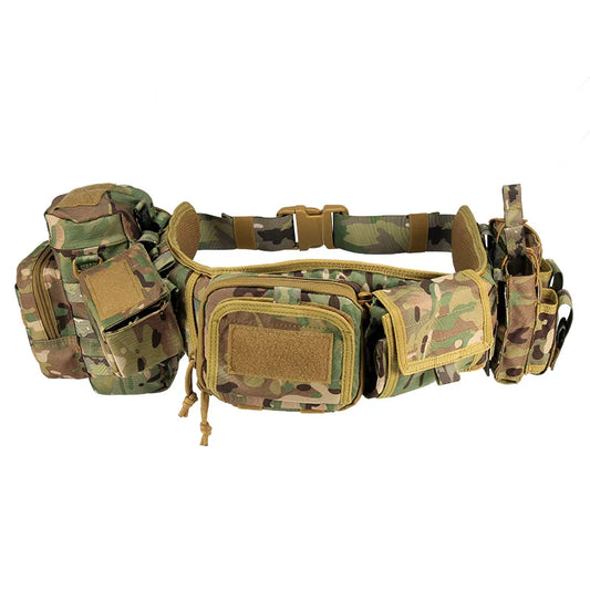 Camouflage Tactical Multi-Purpose Belt