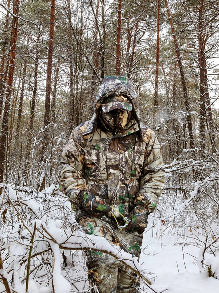 Man Military Camouflage Suit