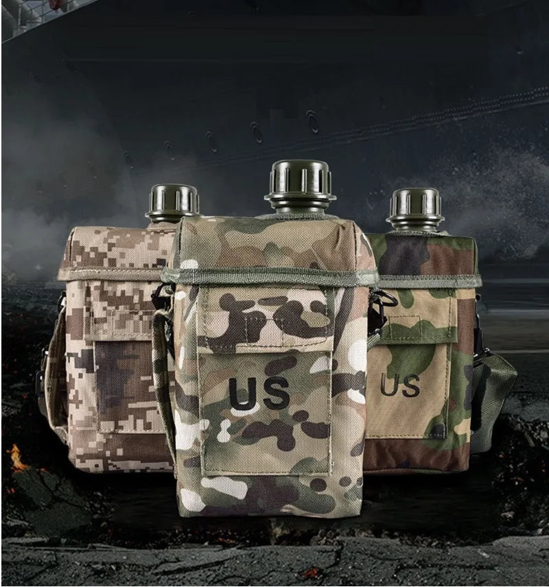 Large Capacity Tactical Water Bottle