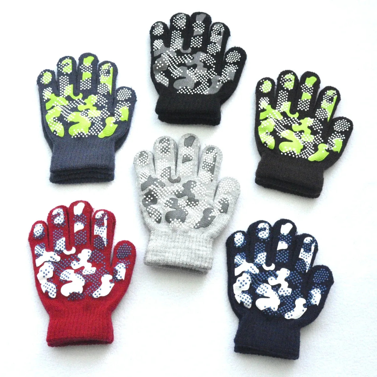 Children Winter Knitted Warm Gloves (3-6Y)