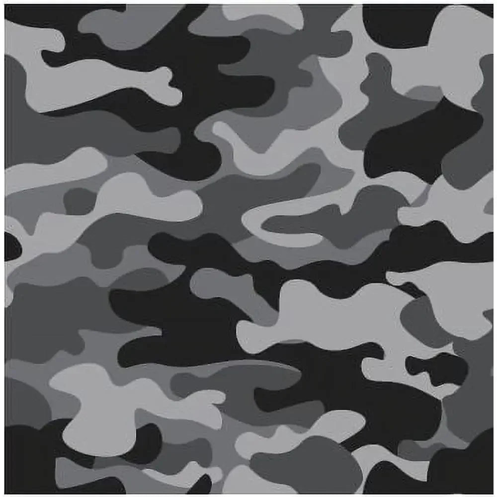 Soft Oversized Camo Throw Blanket