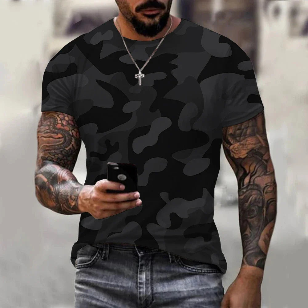 Army Camouflage T Shirt