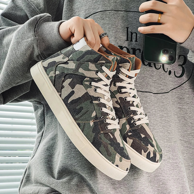 Men's Camouflage Sneakers