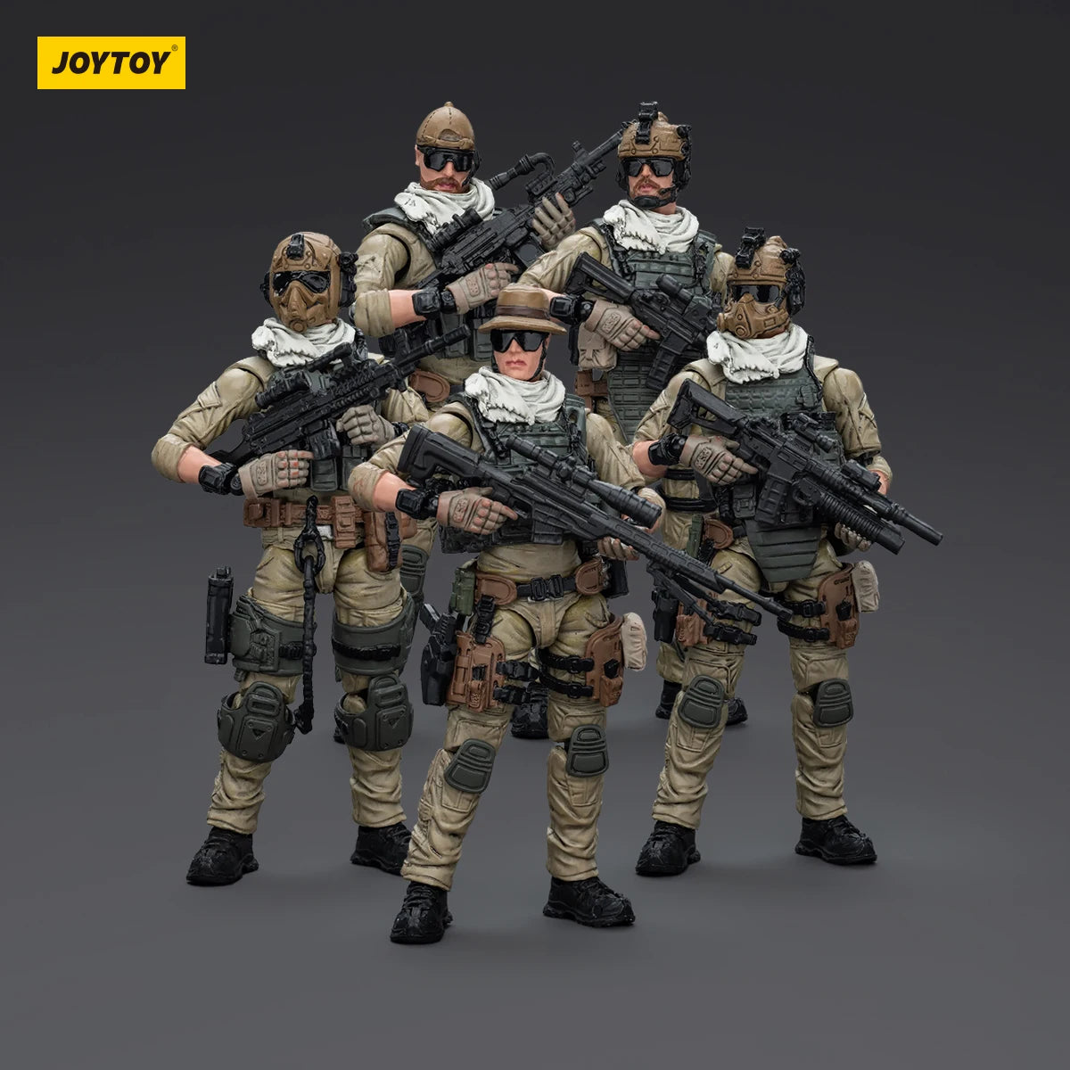 JOYTOY 1:18 U.S.Army Delta Figure Assault Squad