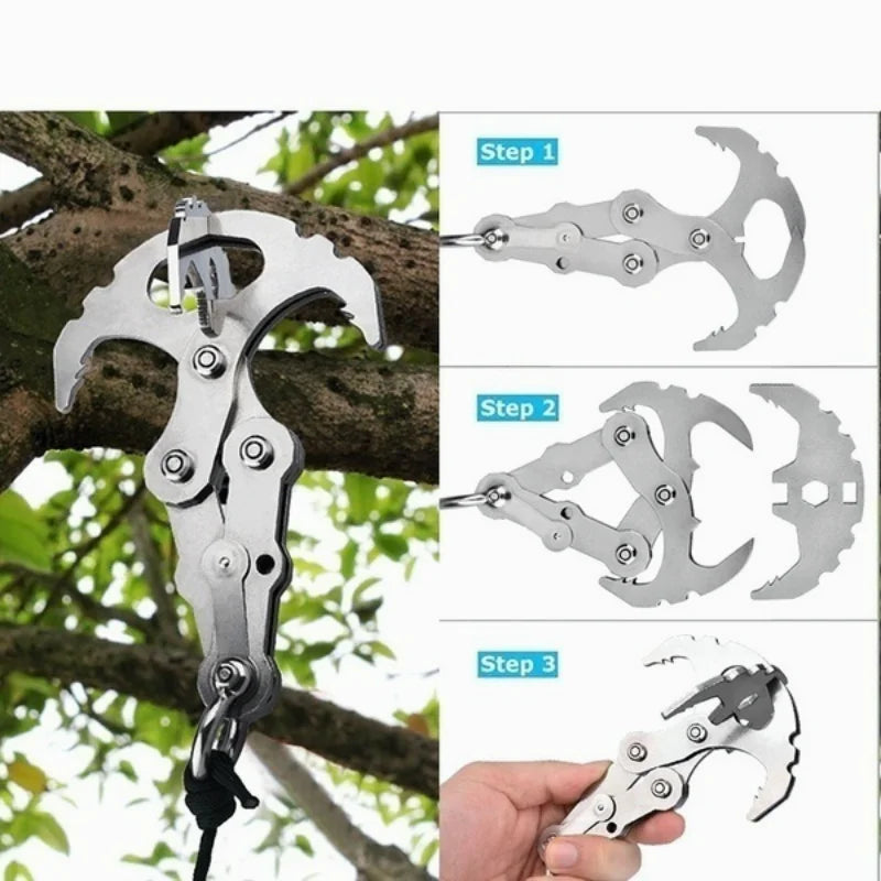 Multifunctional Stainless Steel Climbing Claw