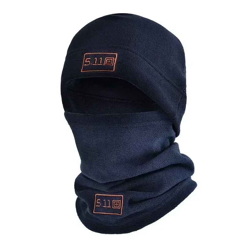 Tactical Military Warm Fleece Hat and Scarf Set