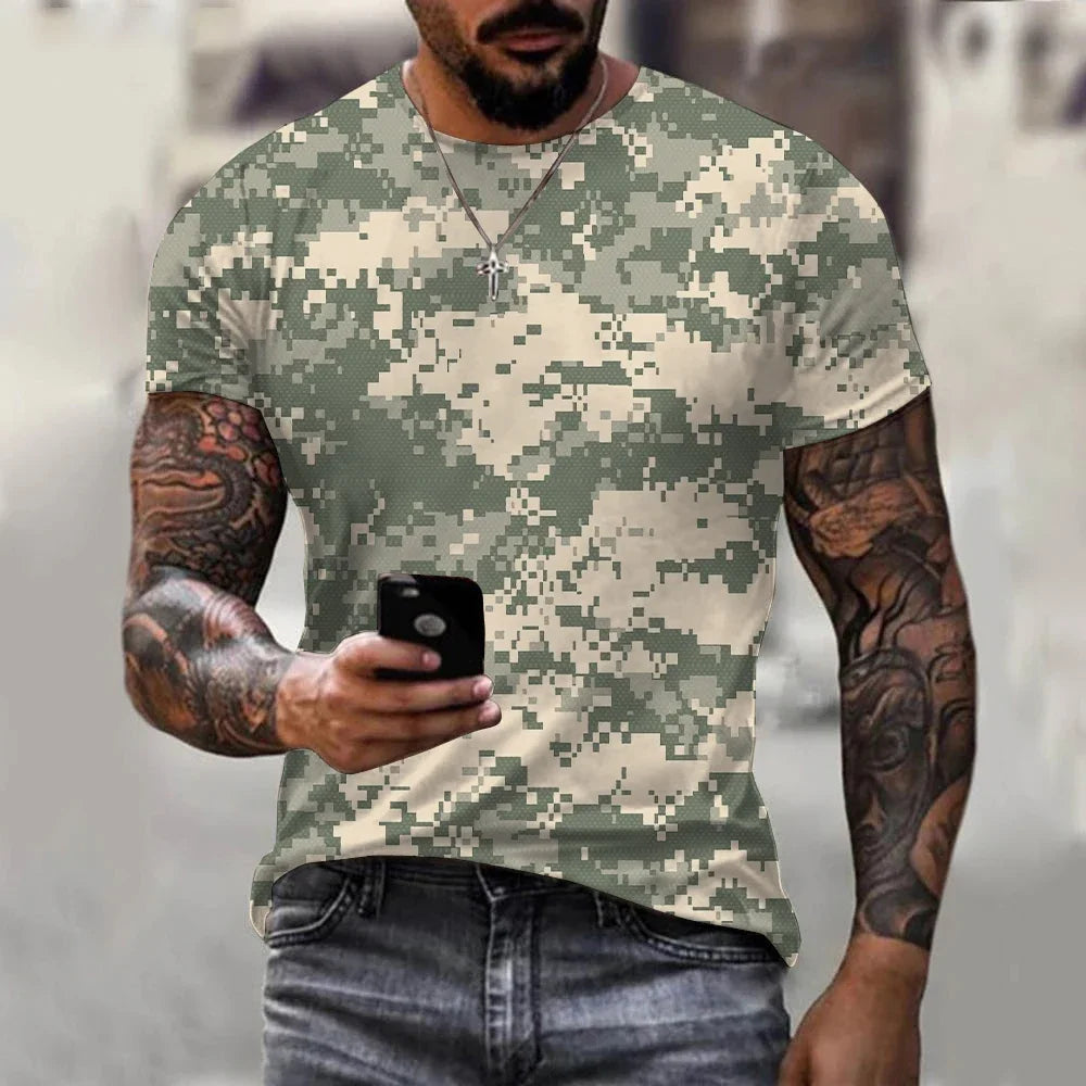 Army Camouflage T Shirt