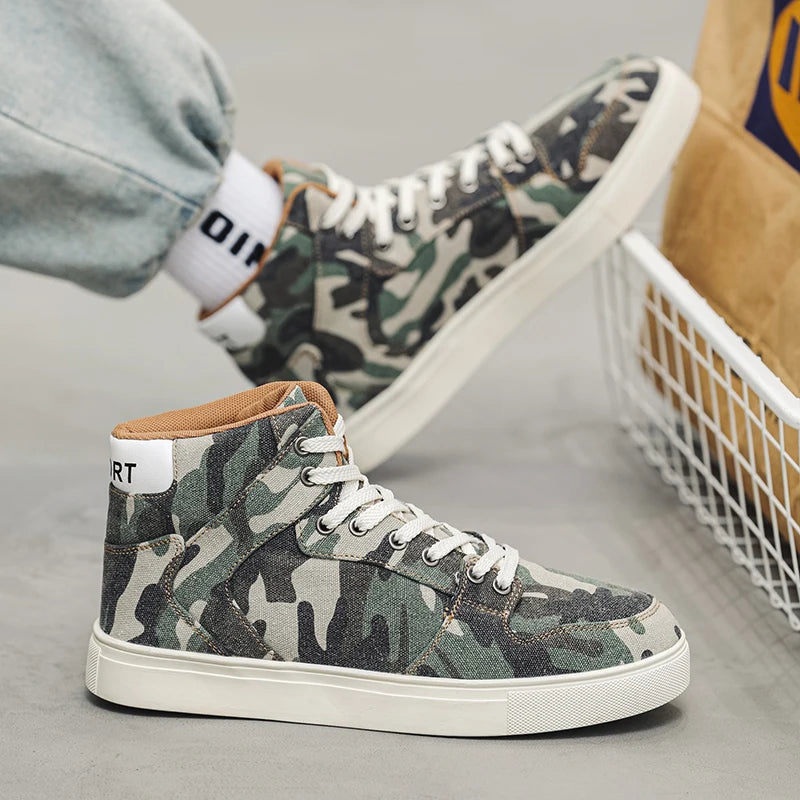 Men's Camouflage Sneakers