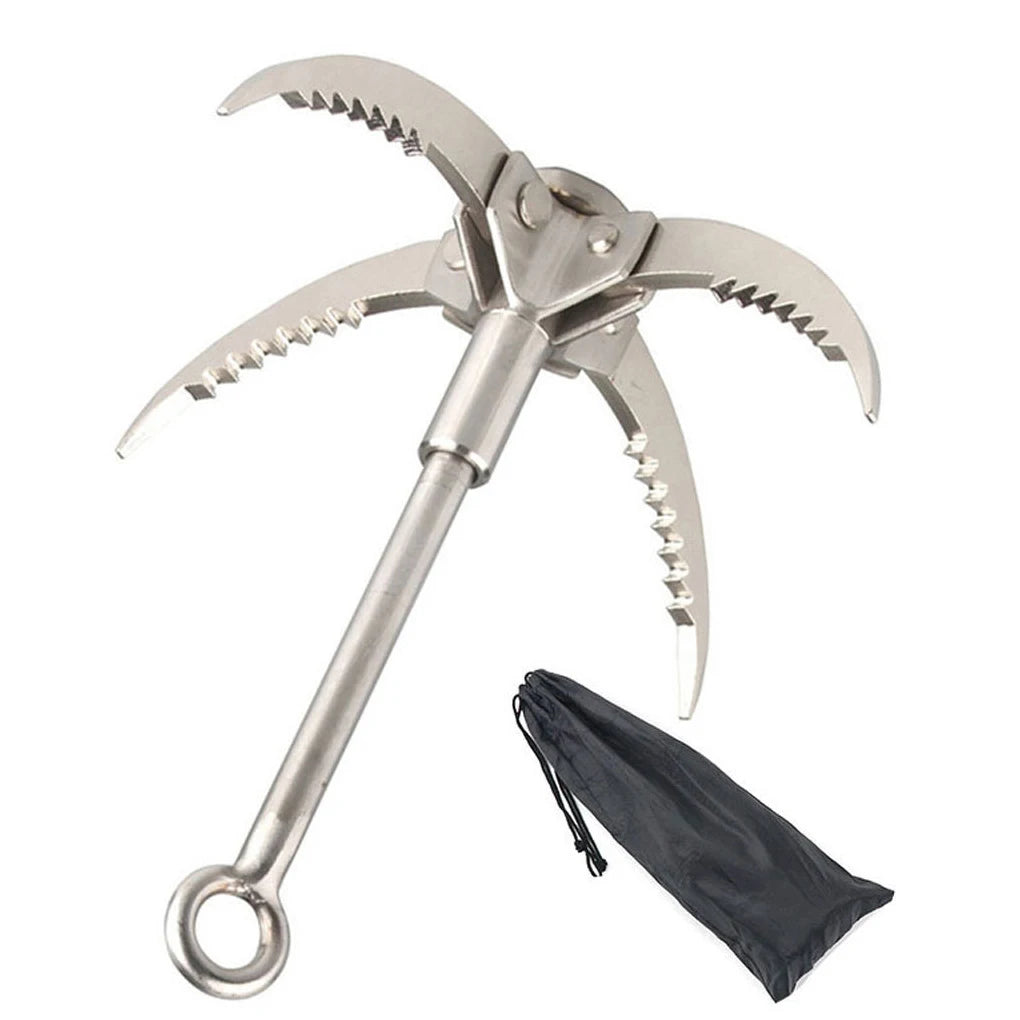 Stainless Steel  Grappling Hook For Climbing