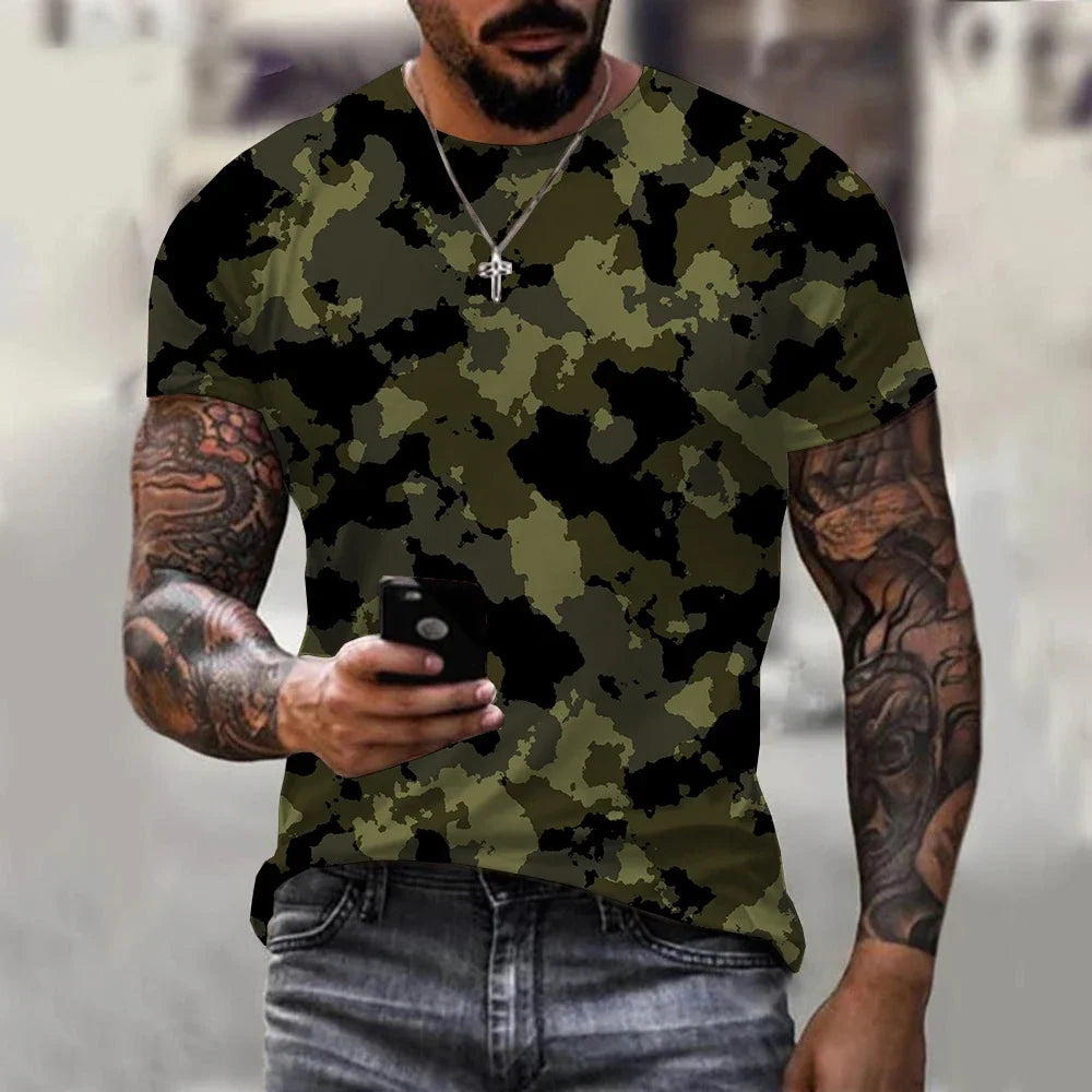 Army Camouflage T Shirt