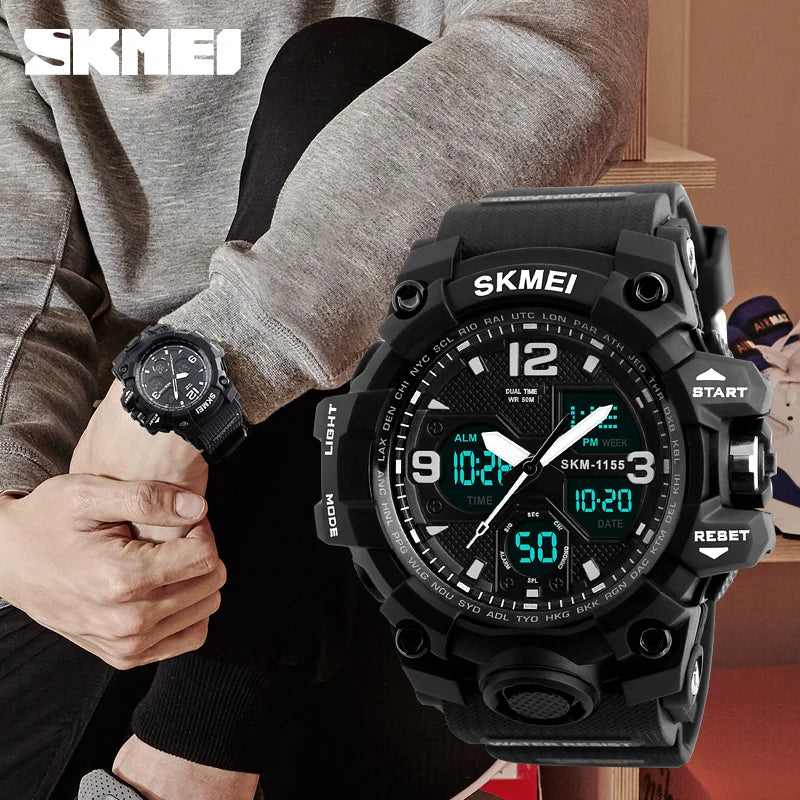 Men Military Digital Waterproof Watches