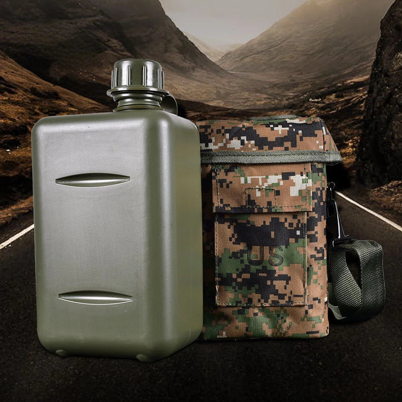 Large Capacity Tactical Water Bottle