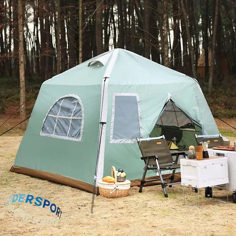 5-8 Person Camping Inflatable Cabin Tent