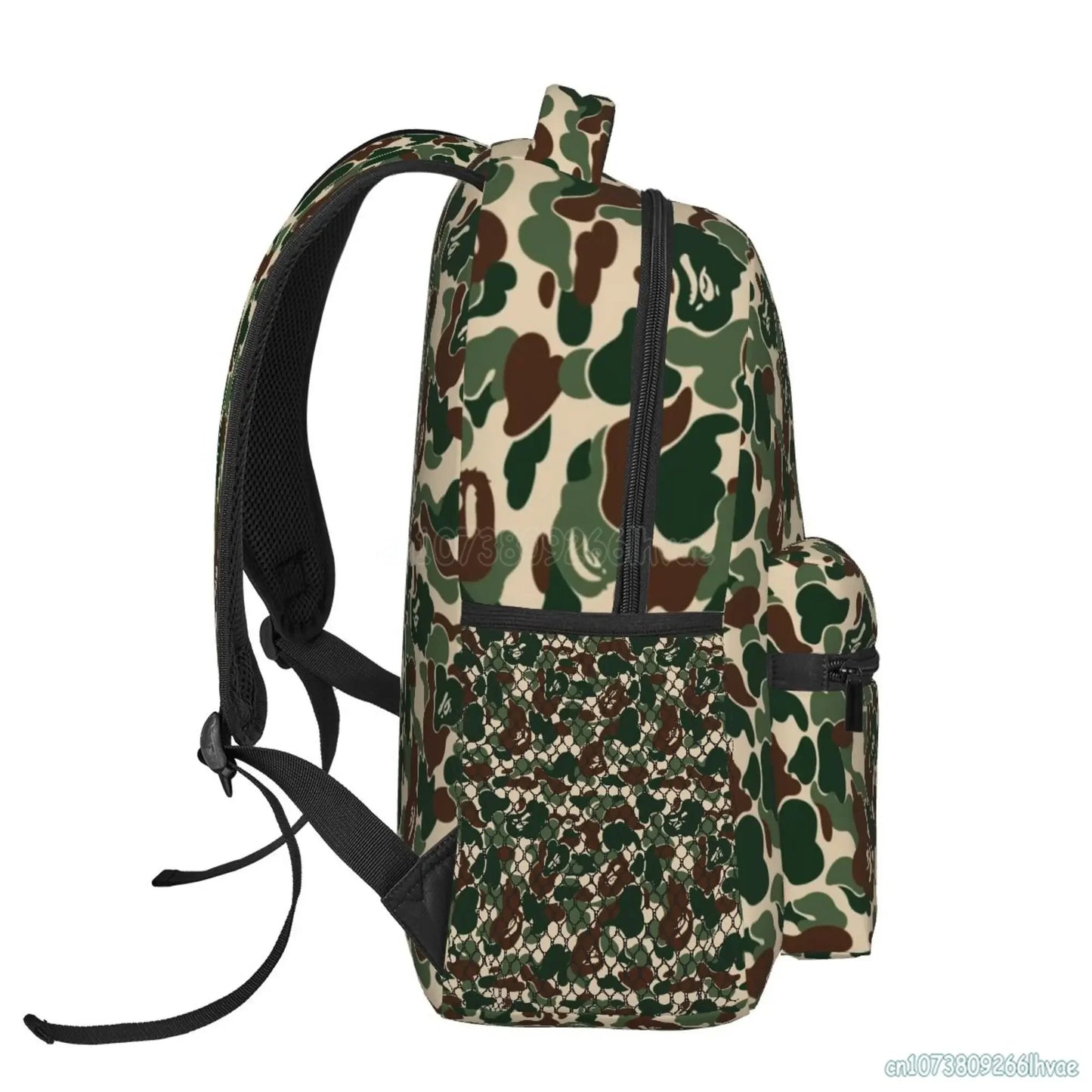 Camo Backpack for School