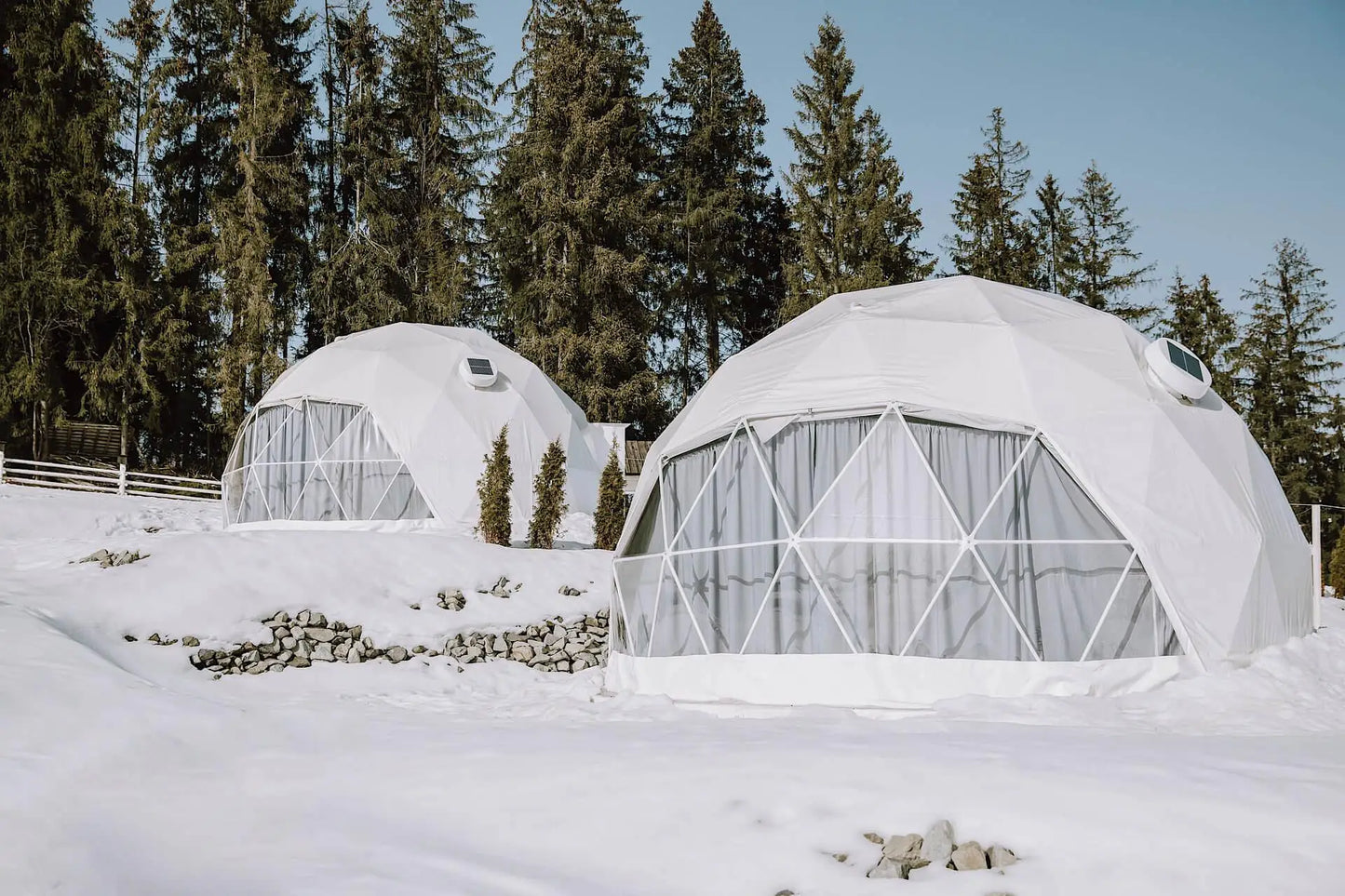 Geodesic Dome Manor Greenhouse Tent