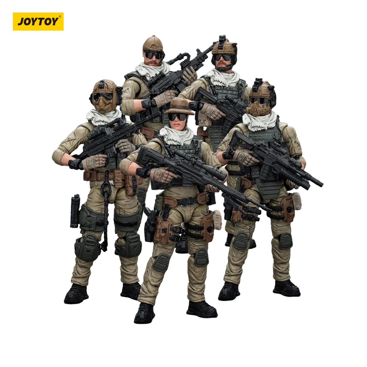 JOYTOY 1:18 U.S.Army Delta Figure Assault Squad