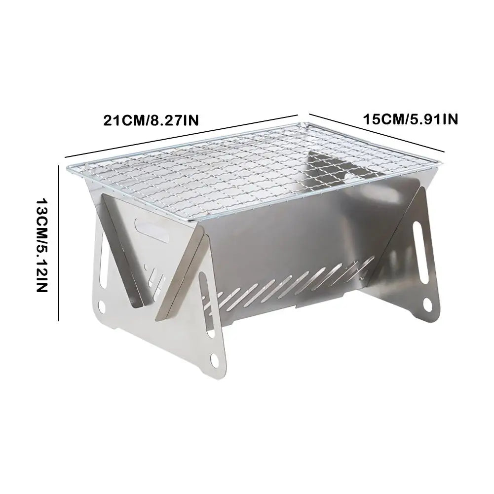 Folding BBQ Grill Stove