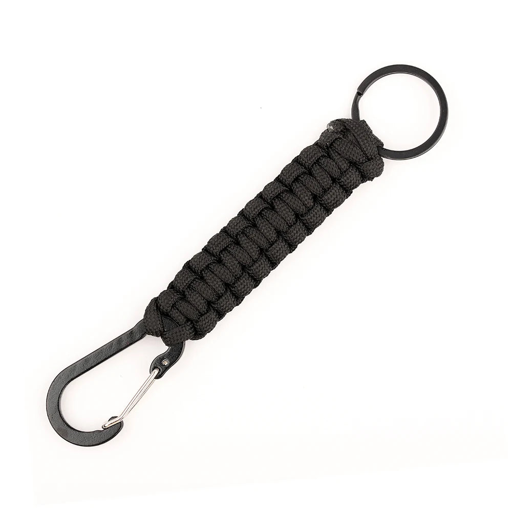 1PC Outdoor Survival Kit Parachute Cord Keychain