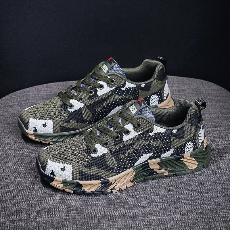 Camouflage Sports Sneakers