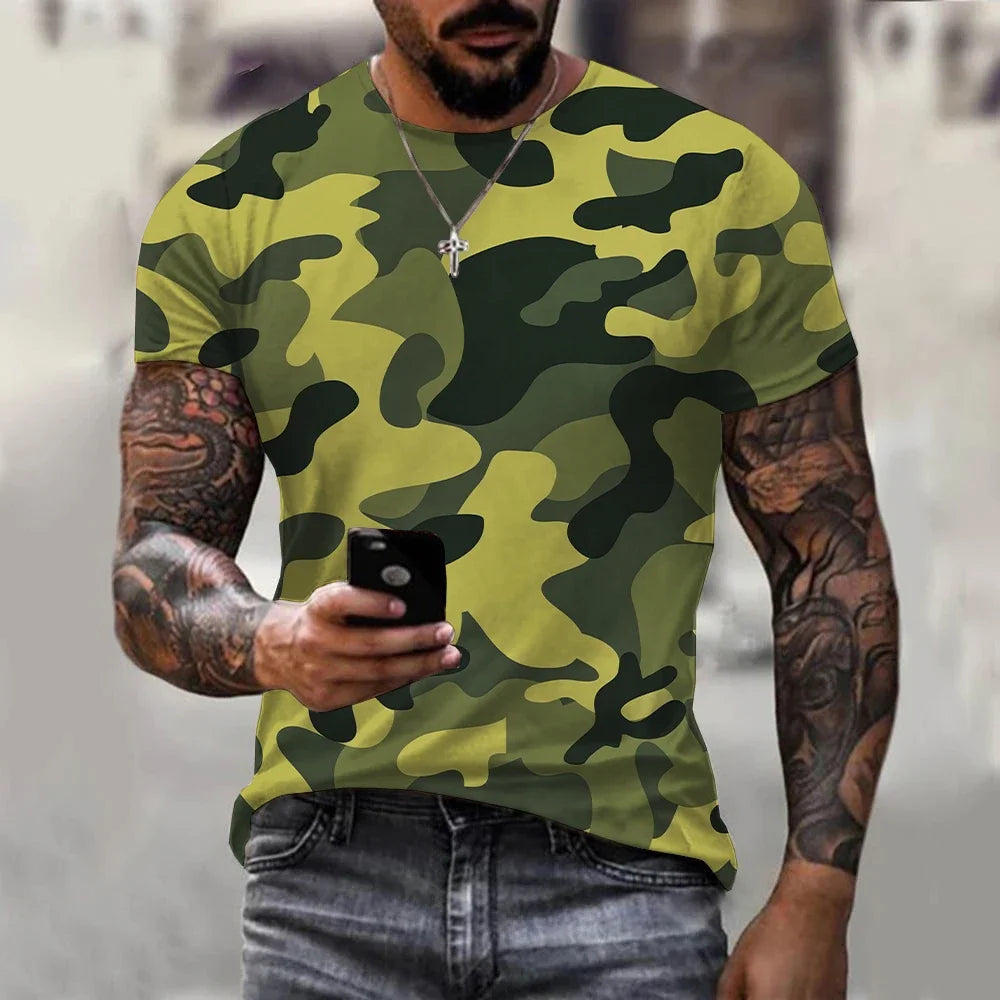 Army Camouflage T Shirt