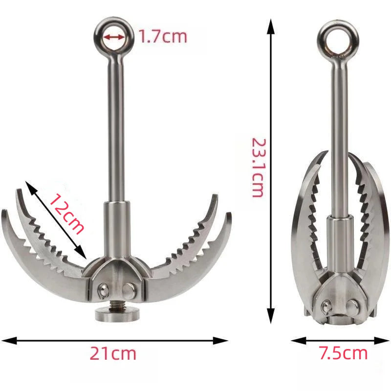 Climbing Hook with 20m Auxiliary Rope