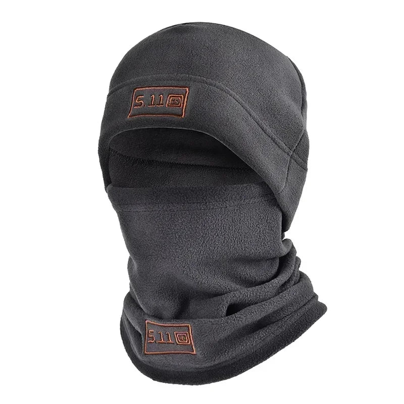 Tactical Military Warm Fleece Hat and Scarf Set