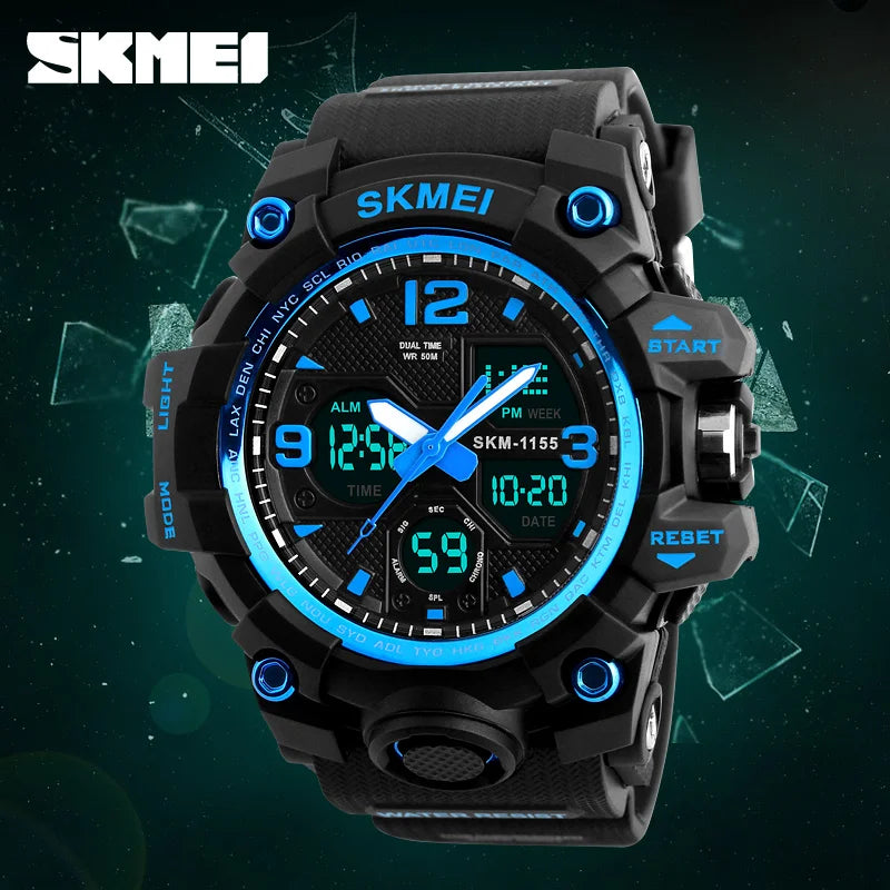 Men Military Digital Waterproof Watches