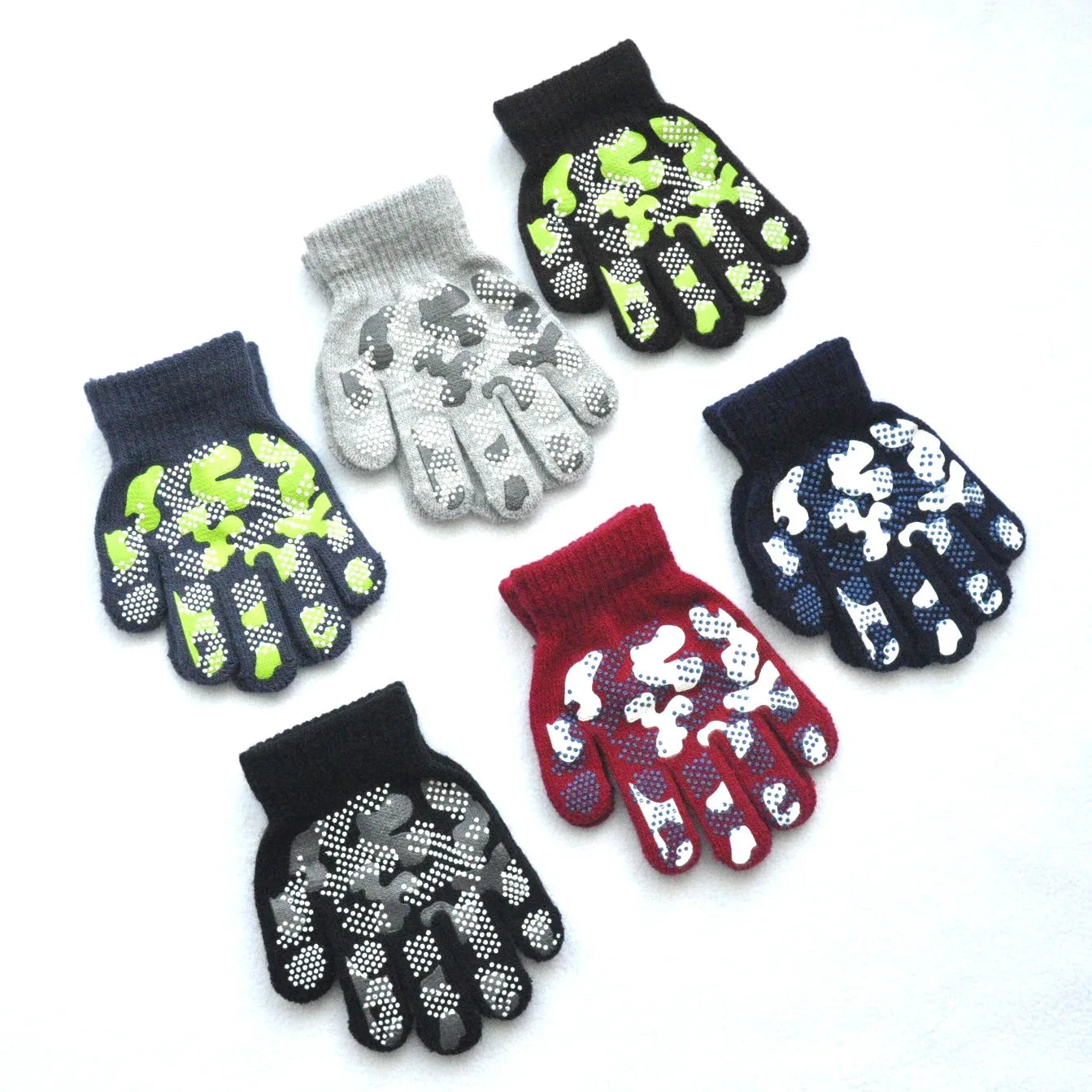 Children Winter Knitted Warm Gloves (3-6Y)