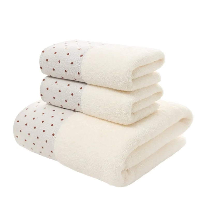 Set of 3 Thicker Bamboo Green Towel Set