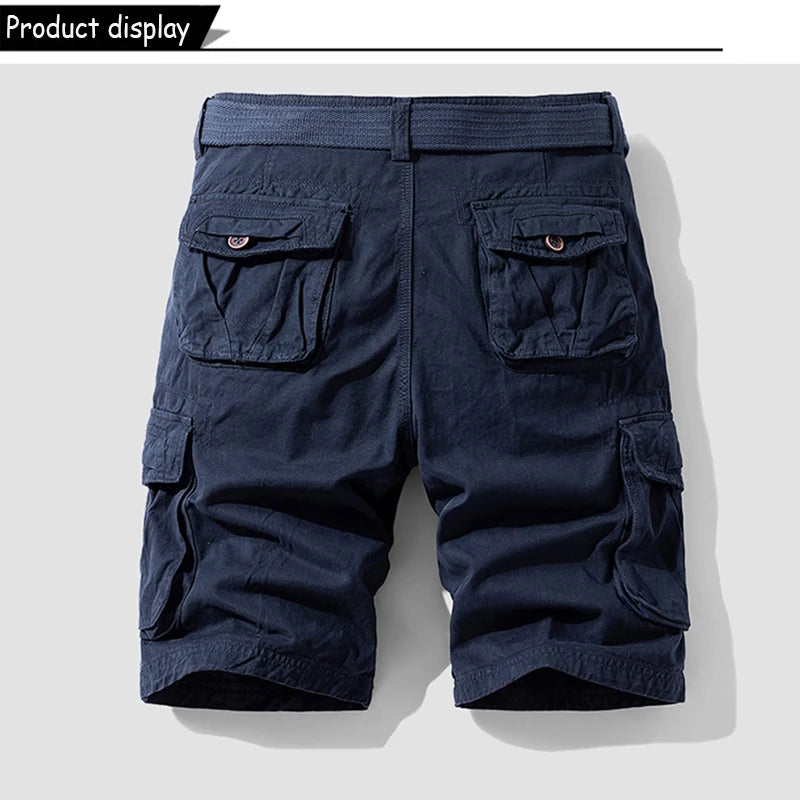 Men Summer Cargo Style Shorts