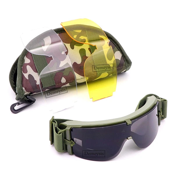 Shooting Windproof  Anti-UV Protection Glasses