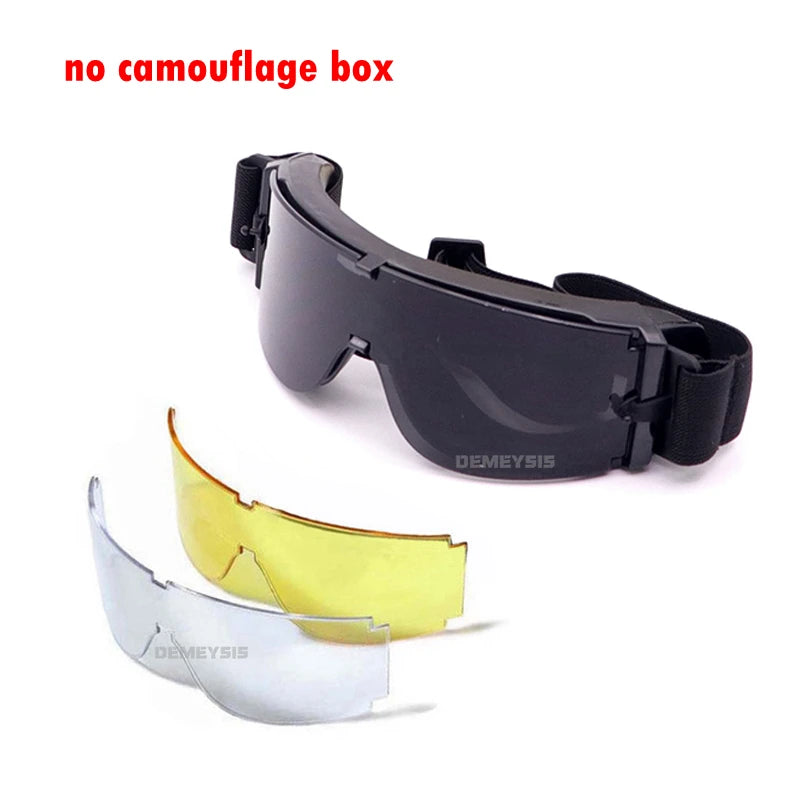 Shooting Windproof  Anti-UV Protection Glasses