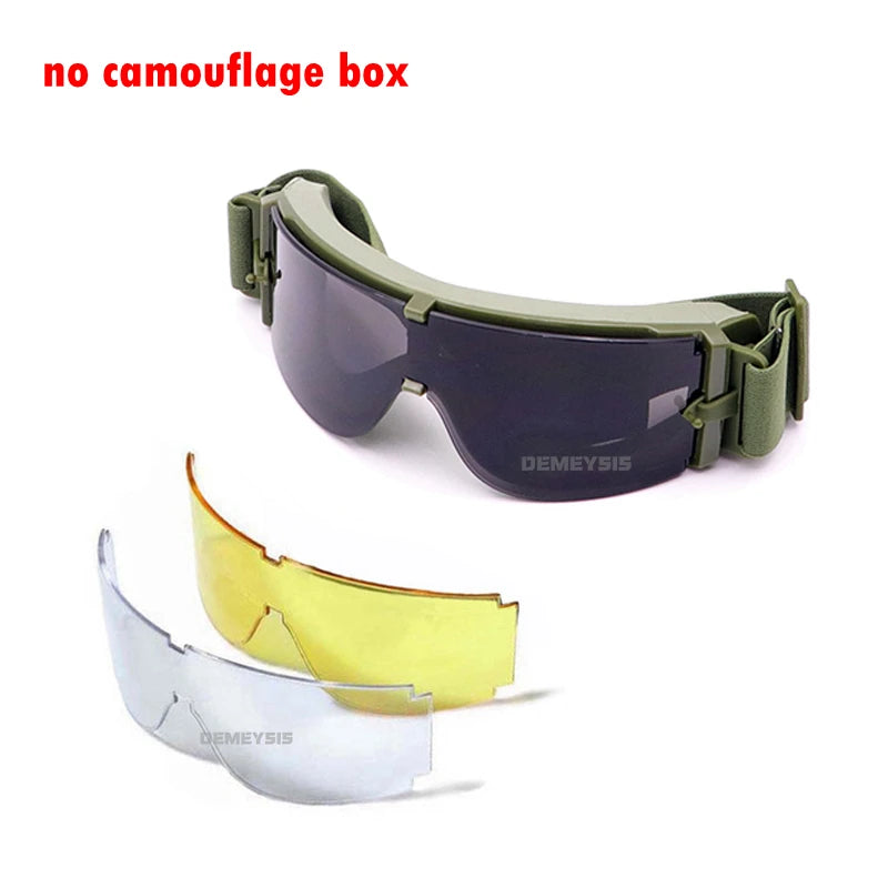 Shooting Windproof  Anti-UV Protection Glasses