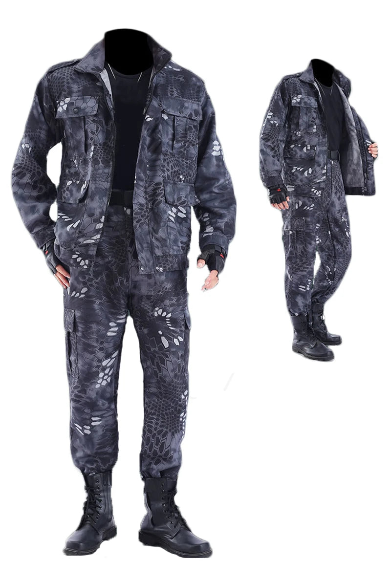 Soft and Thin Outdoor Camouflage Suit