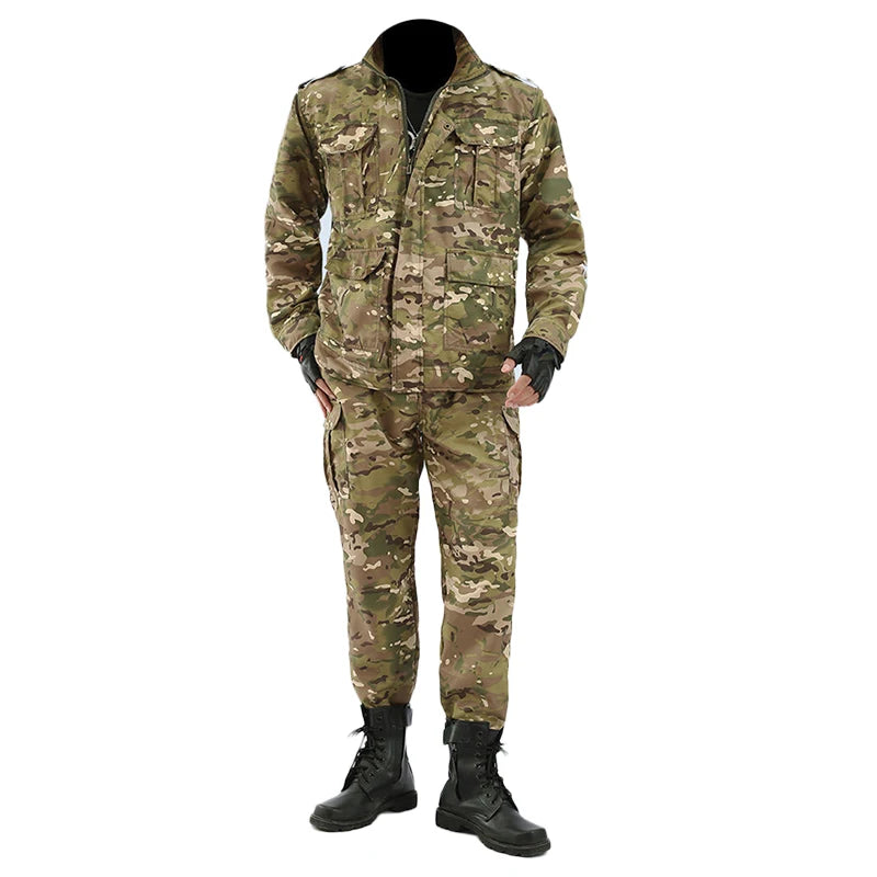 Soft and Thin Outdoor Camouflage Suit