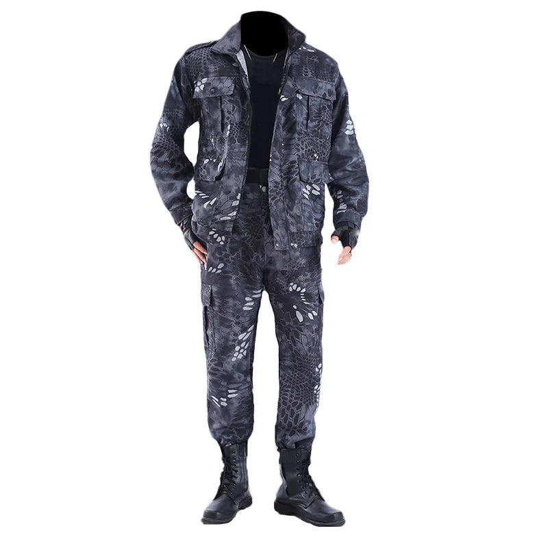 Soft and Thin Outdoor Camouflage Suit