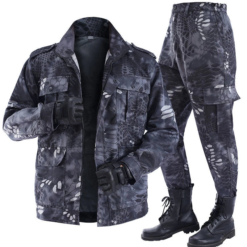 Soft and Thin Outdoor Camouflage Suit