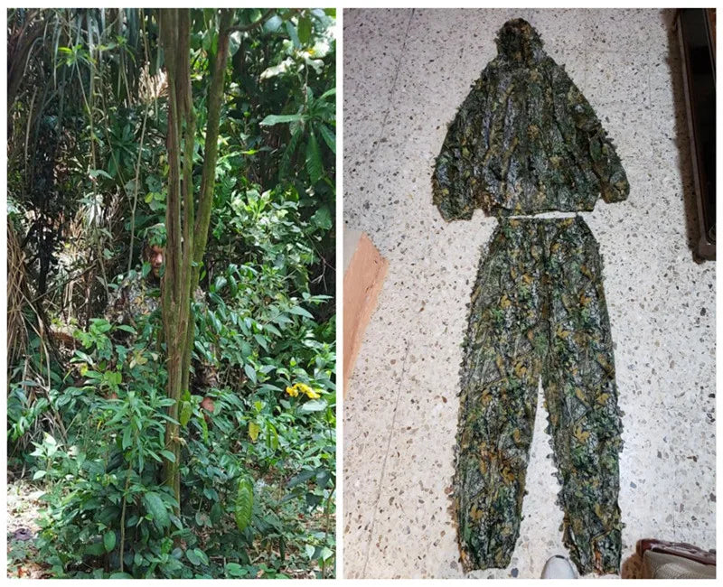 Tactical Combat Clothes Set - Bionic Camouflage