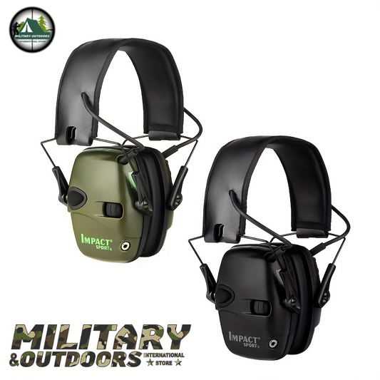 Tactical Electronic Earmuffs - Noise Reduction