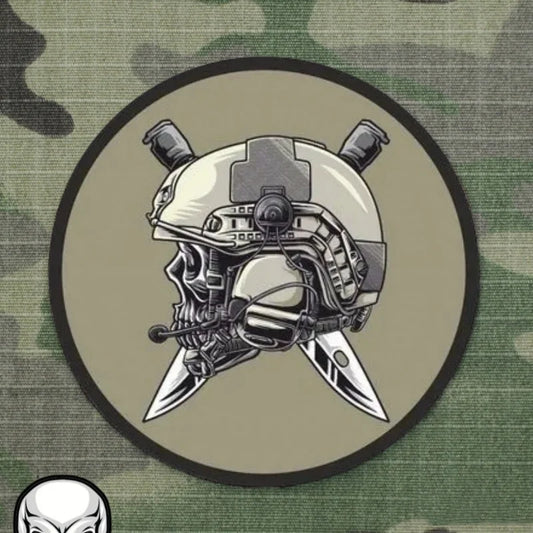 Tactical Helmet Morale Badge