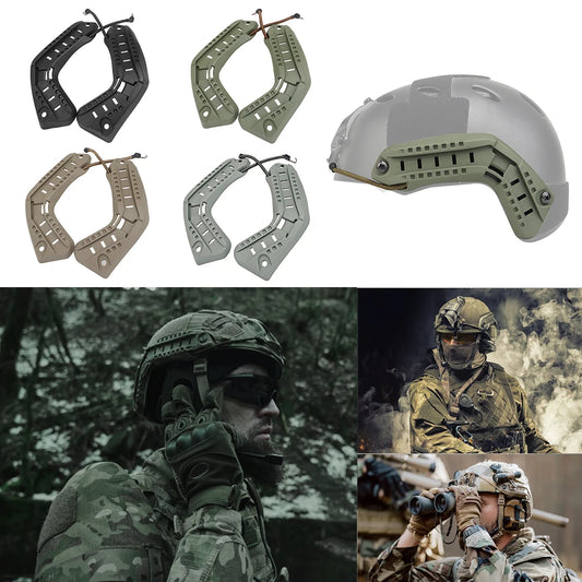 Tactical Helmet Side Guide Rails Set