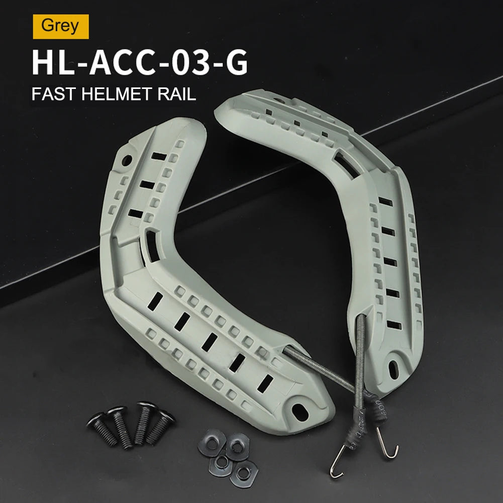 Tactical Helmet Side Guide Rails Set