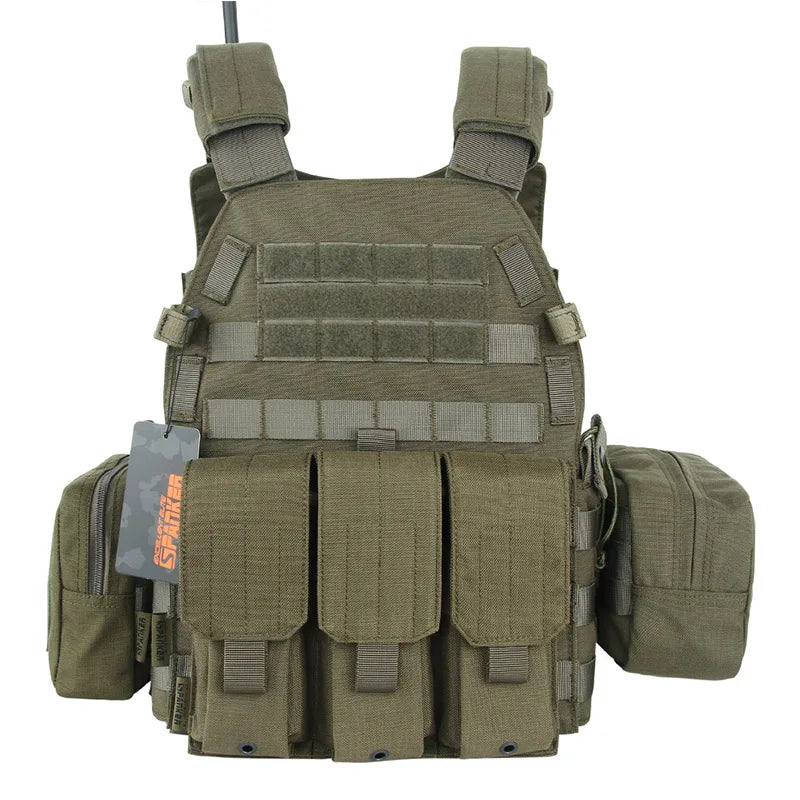 Tactical Military Vest with Magazine Pouch